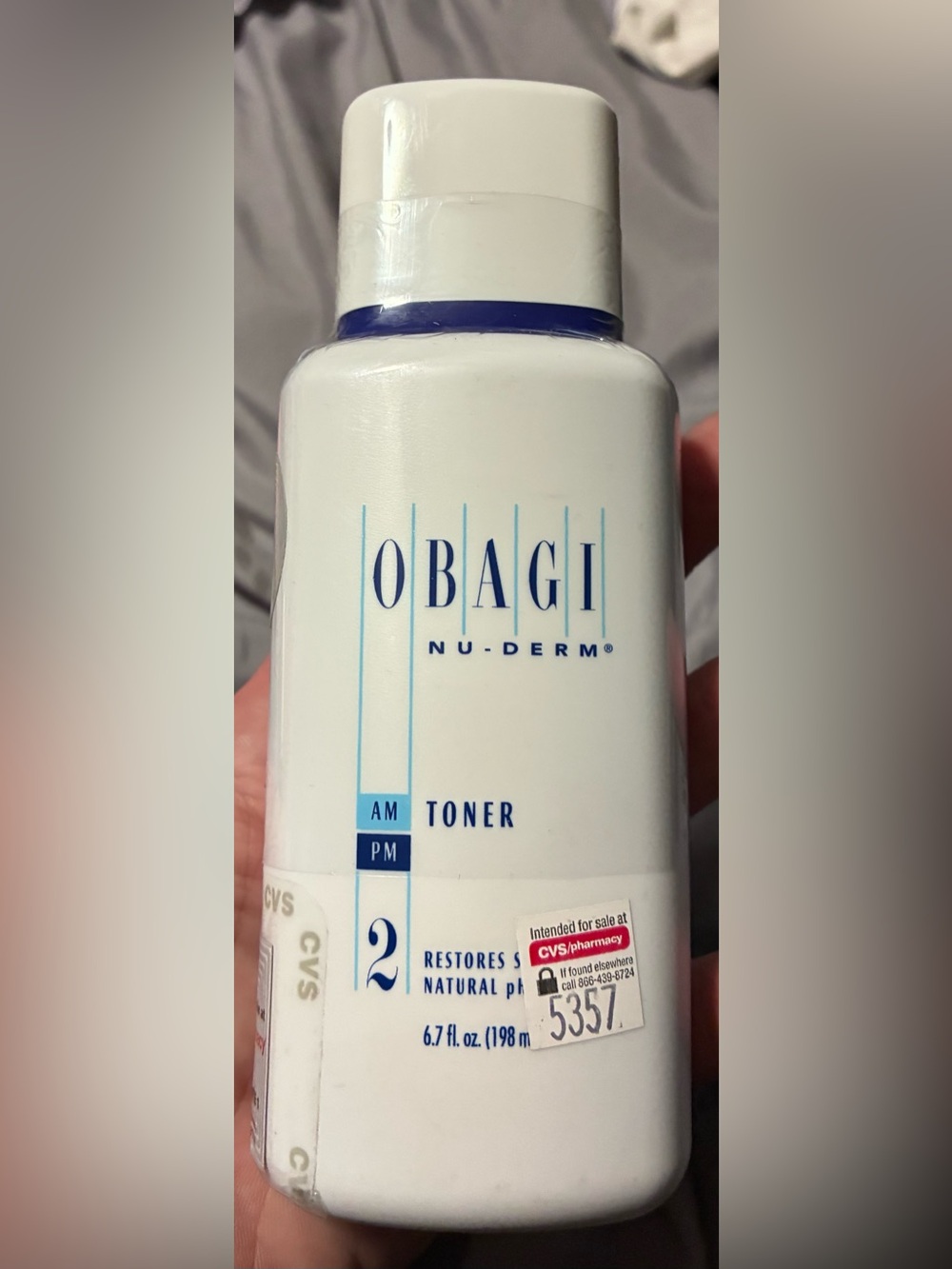 Obagi Nu-Derm Toner #2 6.7oz NEW Facial Toner Restores Natural pH